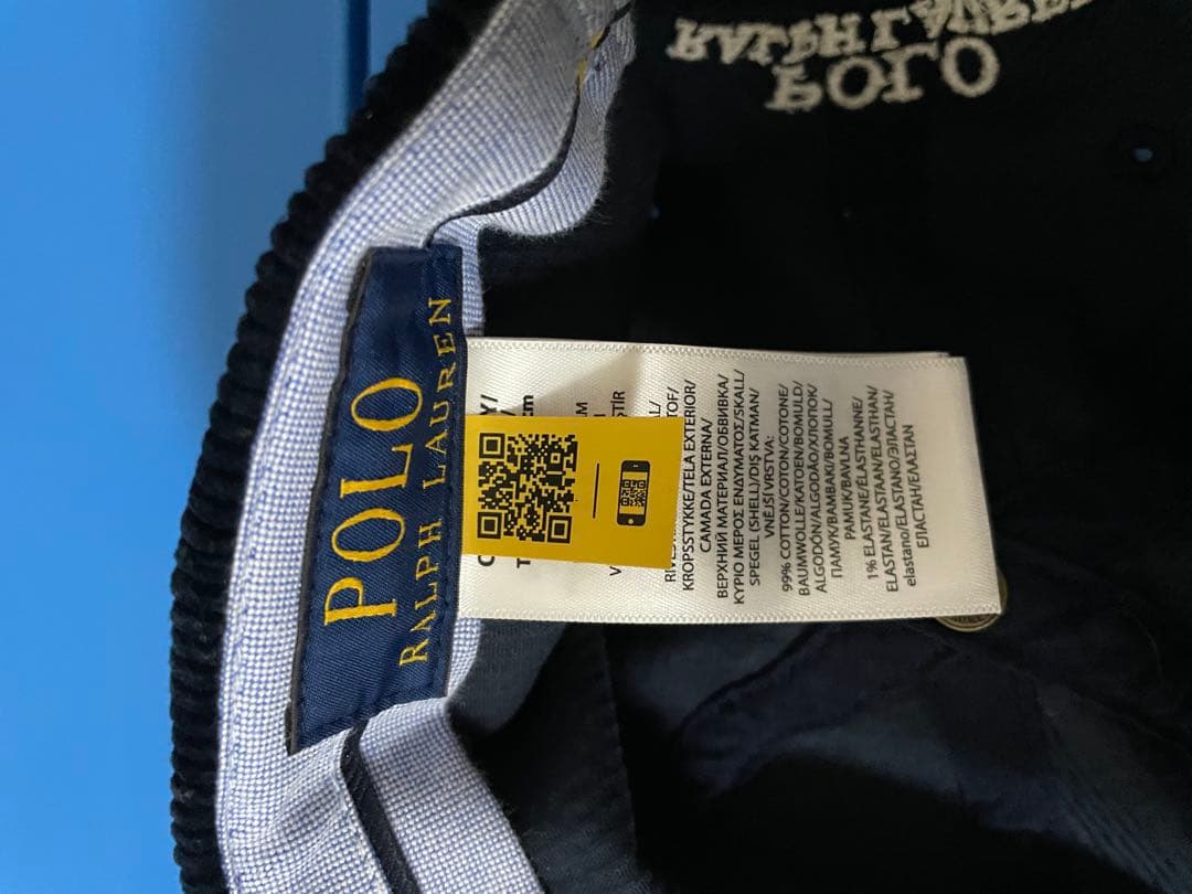 POLO RALPH LAUREN コーデュロイ キャップ