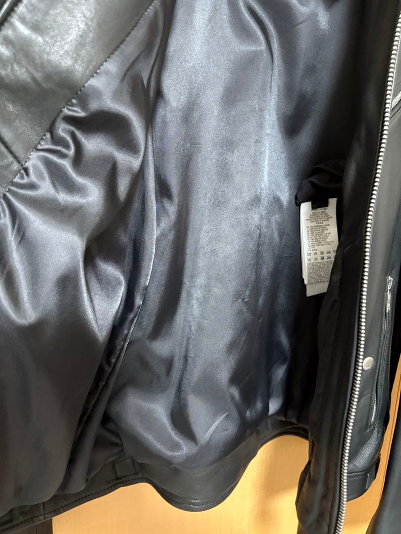 【未使用品】ディーゼル　シングルライダース　シープスキン　Mサイズ