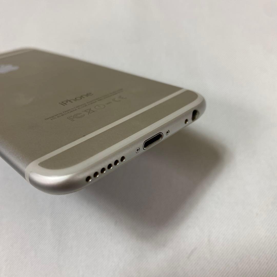 【中古】Apple iPhone 6 シルバー 本体 M189