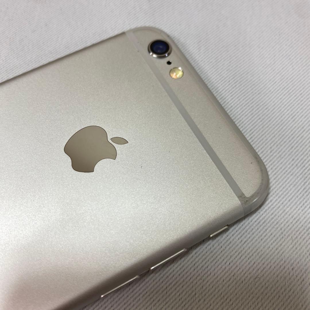 【中古】Apple iPhone 6 シルバー 本体 M189