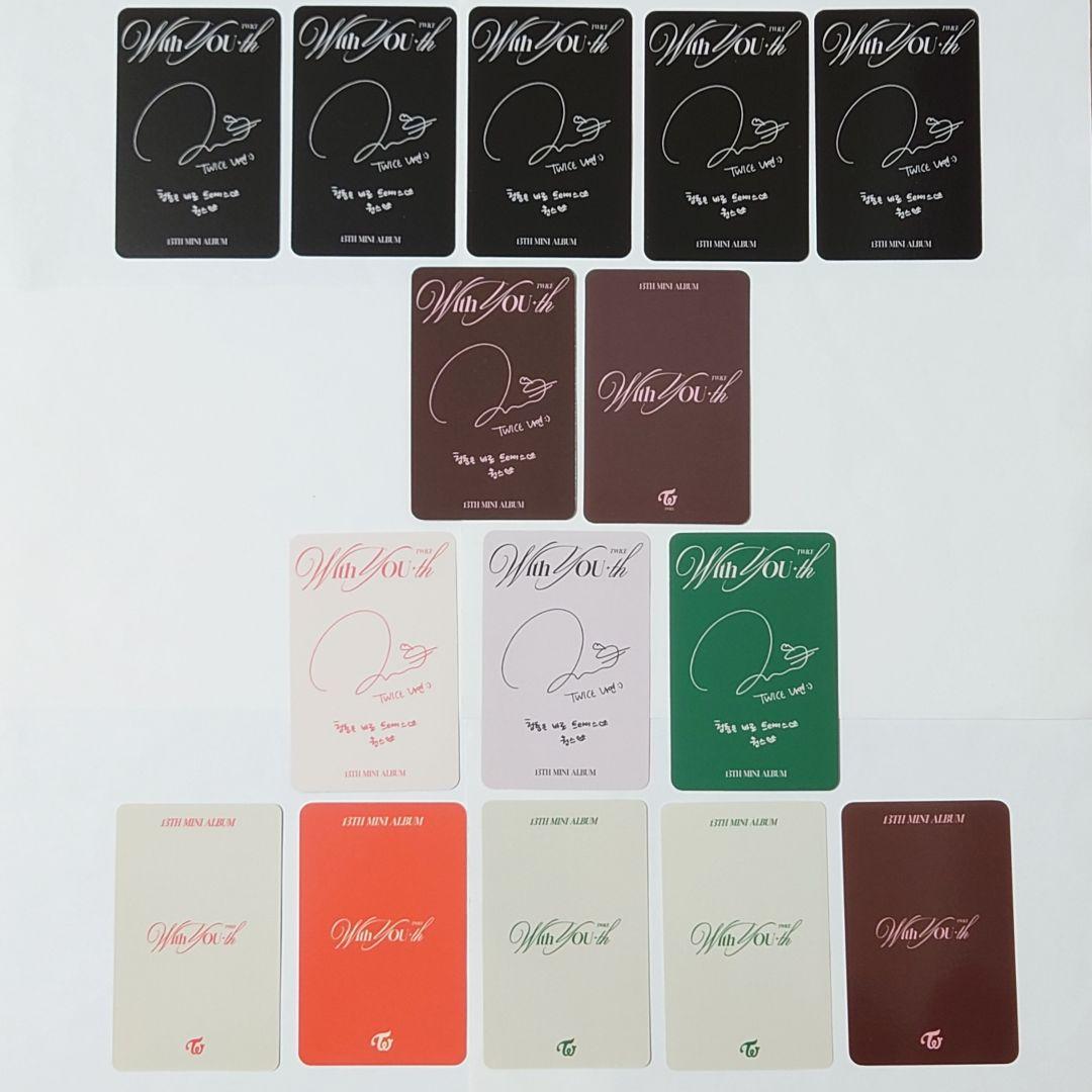 TWICE ナヨン With You-th 封入 デジパ コンプ ラキドロ 付き