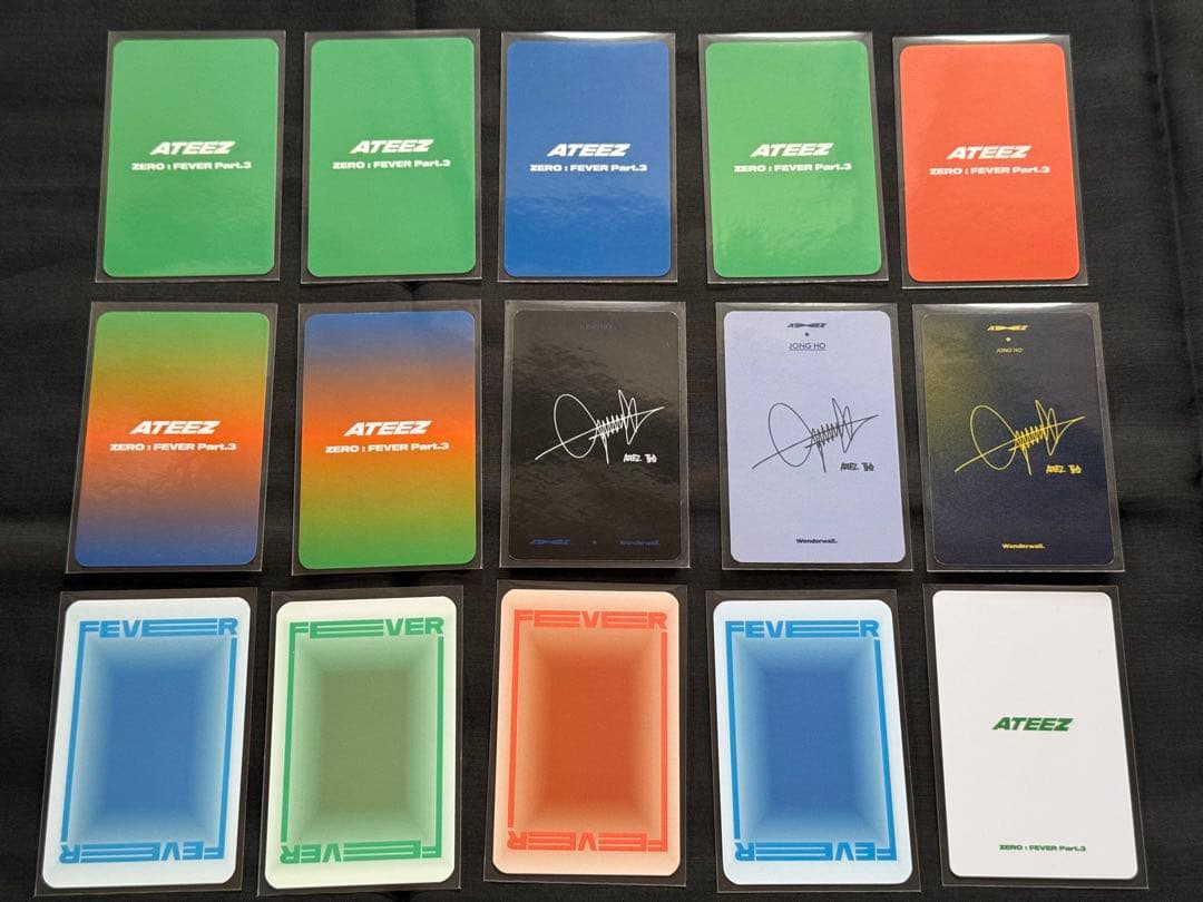 ATEEZ ジョンホ ZERO FEVER Part.3 特典 トレカ ②