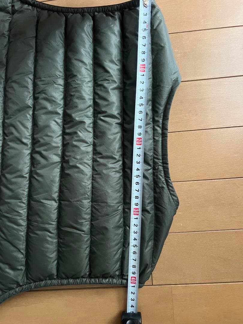 モンベル　スペリオダウン ラウンドネックベスト Men's Lサイズ