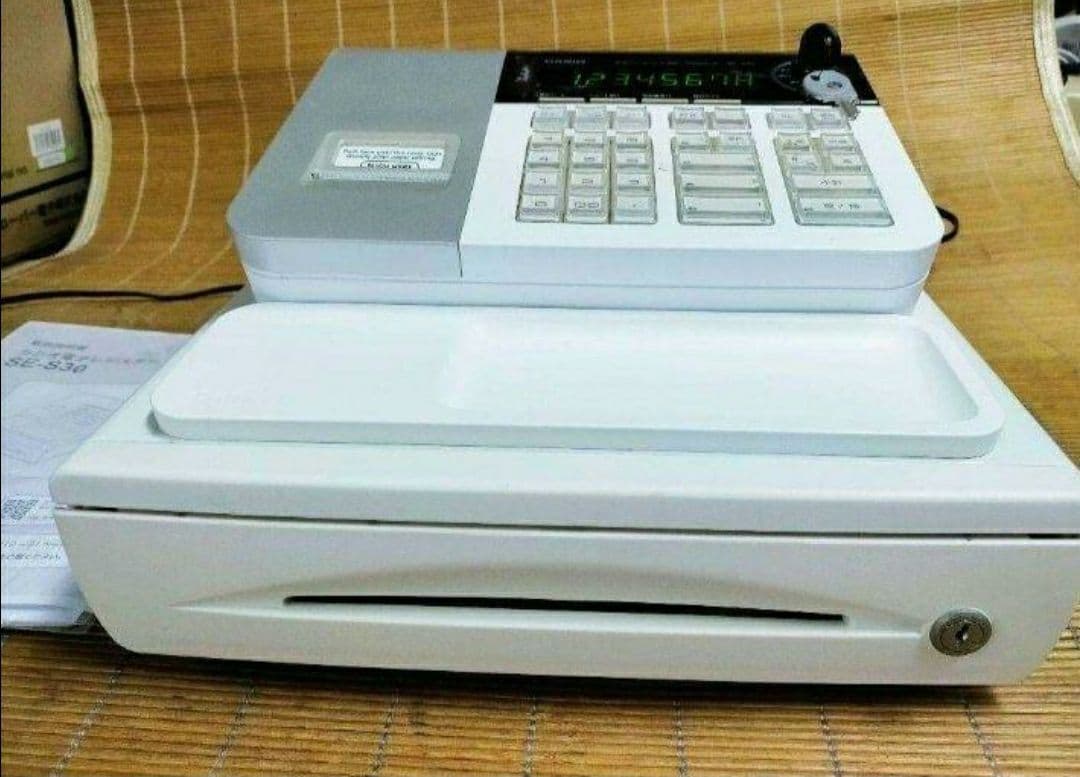 カシオレジスター　SE-S30　人気機種　コンパクト　送料無料　3030223