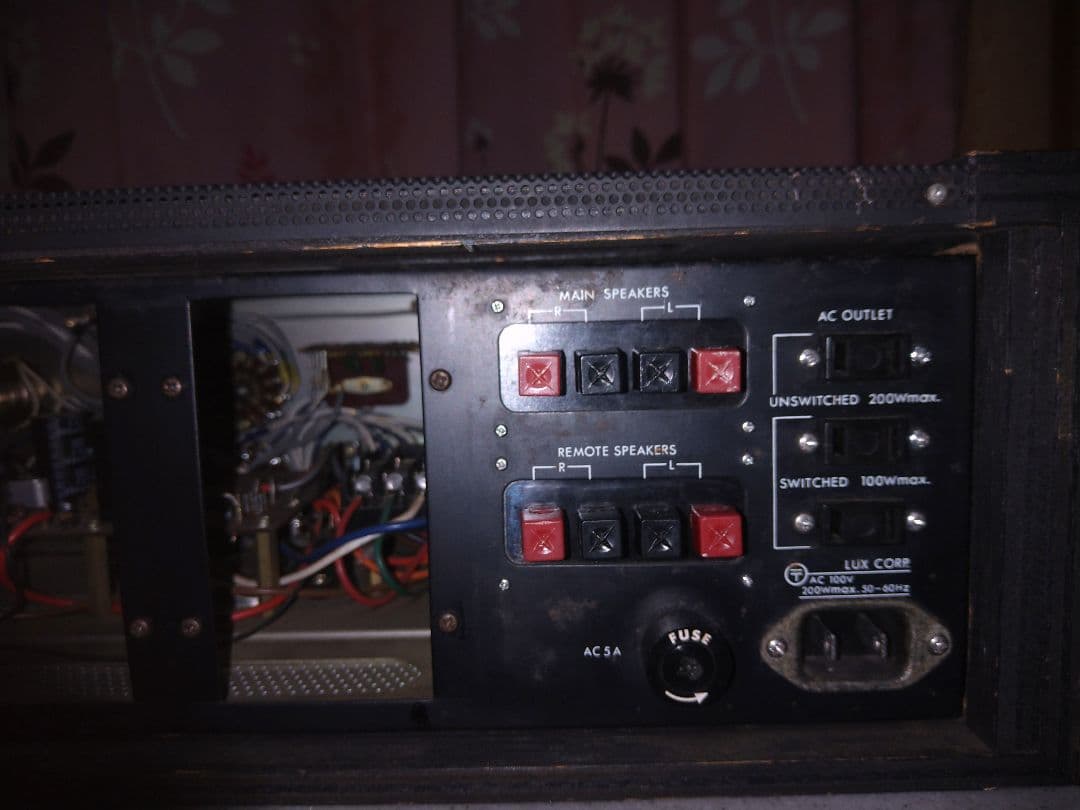 ラックスマン LUXMAN プリメインアンプSQ 507x ジャンク