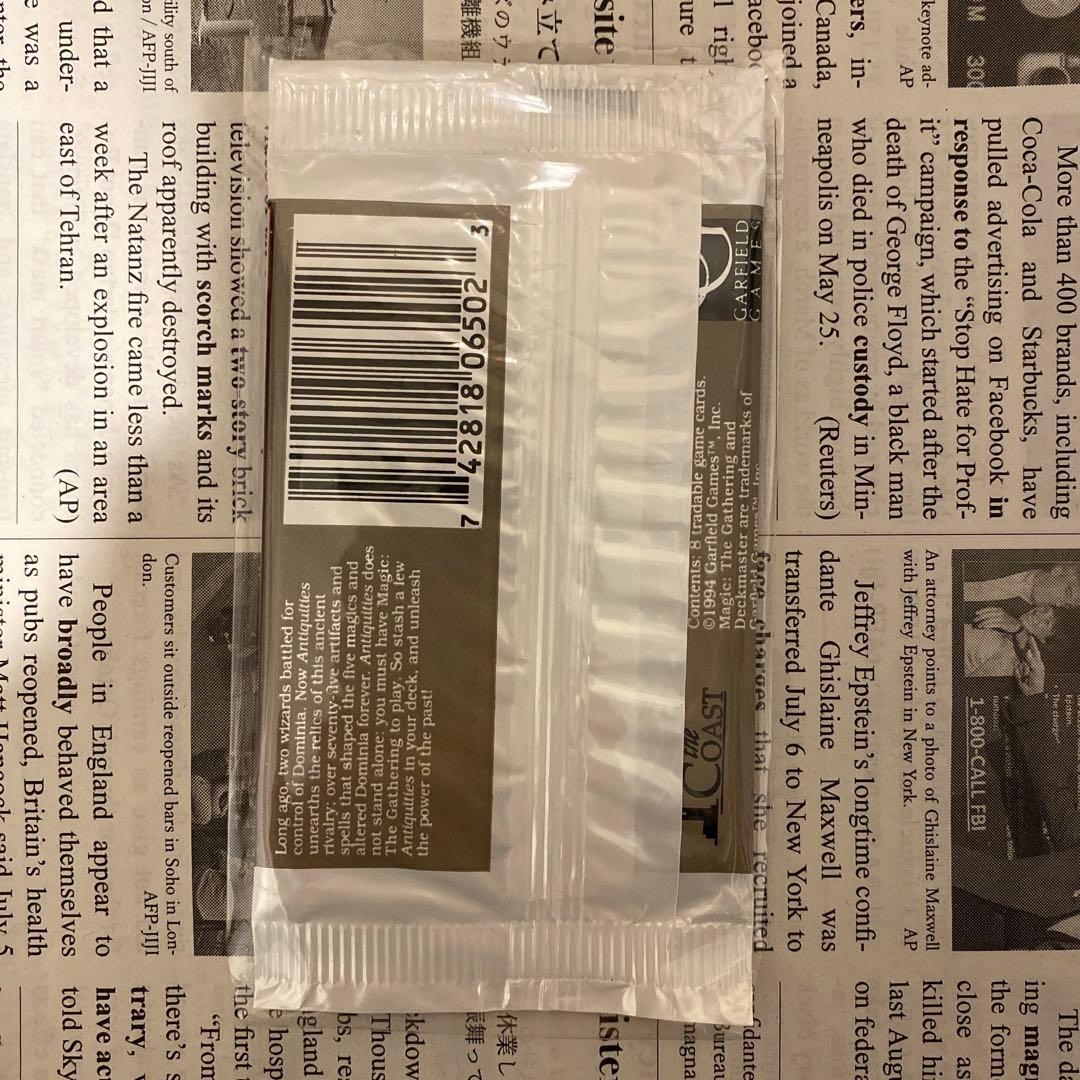 MTG アンティキティ　未開封パック