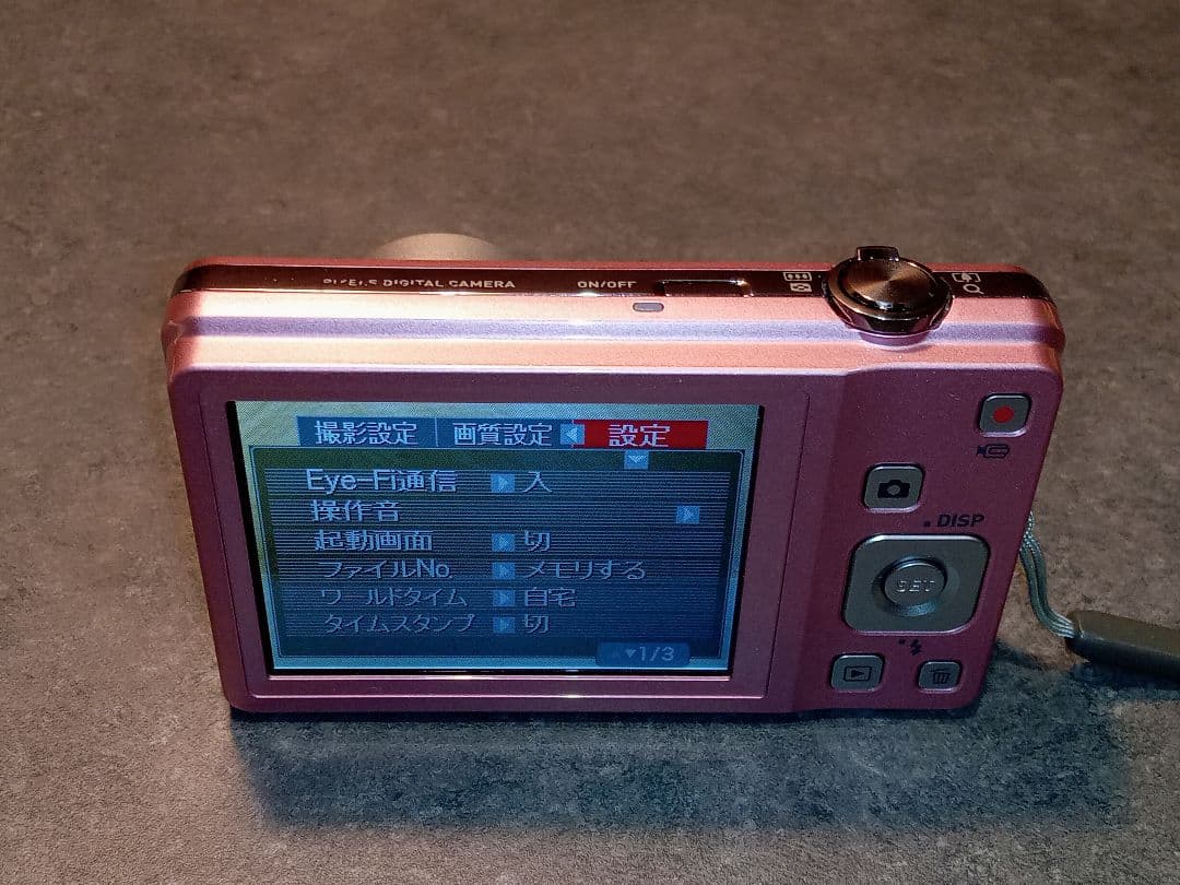 【CASIO】コンデジ EXILIM EX-ZS5 ピンク