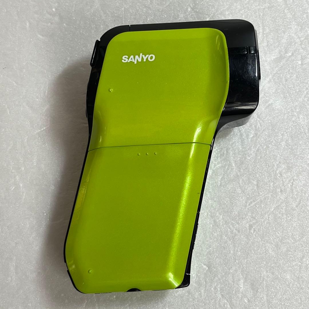 SANYOデジタルムービーカメラ　Xacti DMX-CG11グリーン