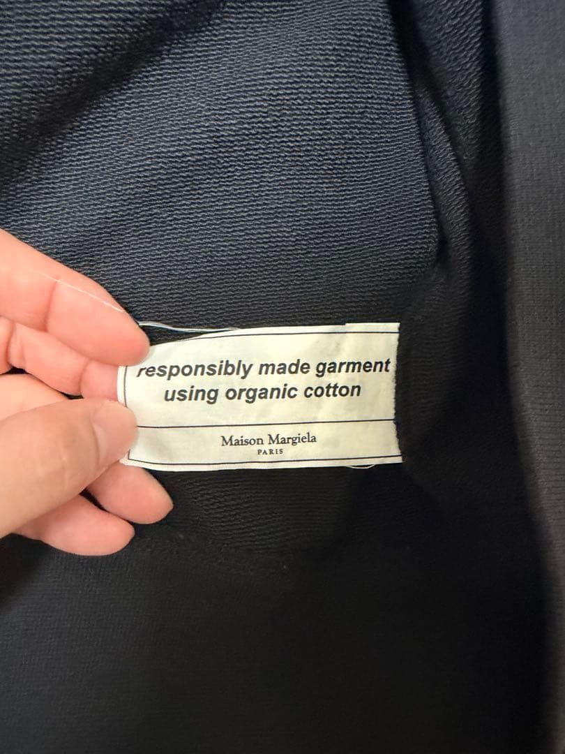 Maison Margiela エルボーパッチ ジップパーカー46(タグ有り)