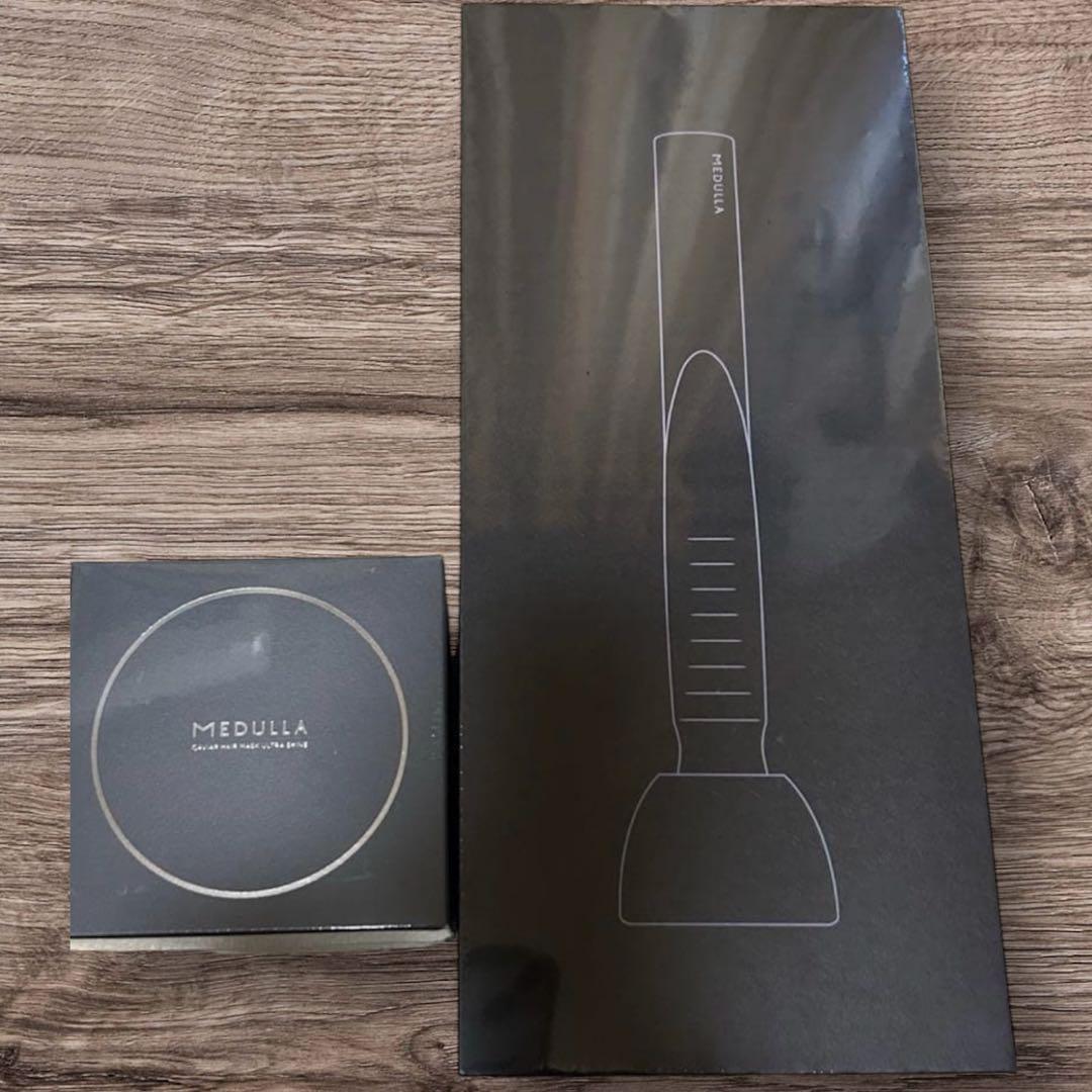 MEDULLA ソニックシャインプロ&キャビアヘアマスク シュリンク付き