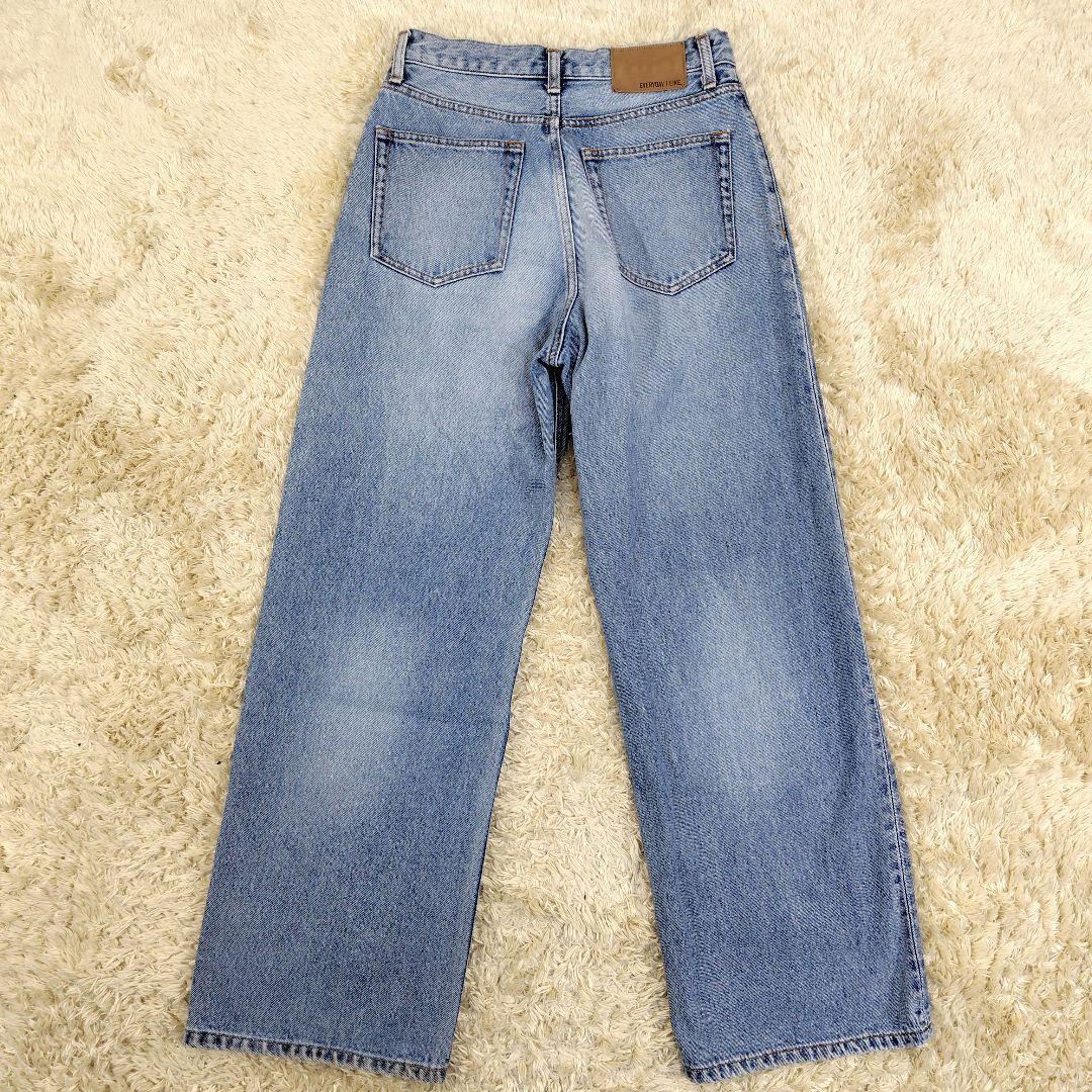 完売品 EVERYDAY I LIKE. タックバギーデニムパンツ ワイド