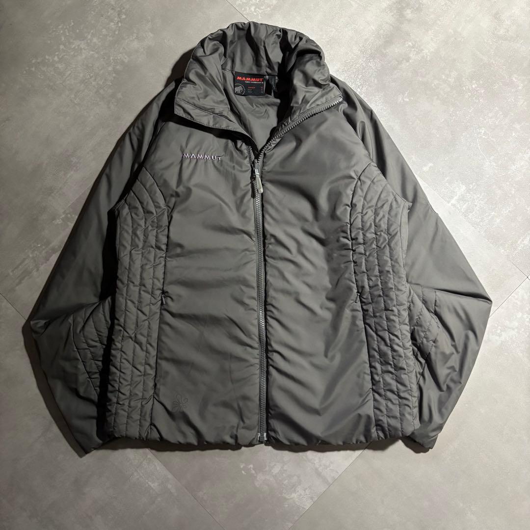 美品 MAMMUT マムート　パフジャケット　インサレーションジャケット　グレー