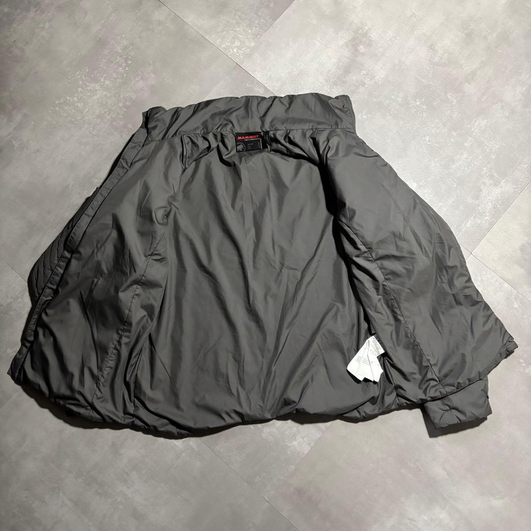 美品 MAMMUT マムート　パフジャケット　インサレーションジャケット　グレー