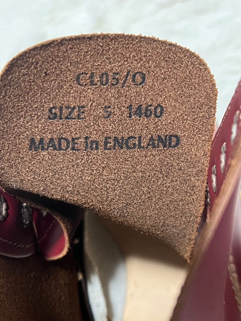 Dr.Martens Made In ENGLAND 8ホール OXBLOOD