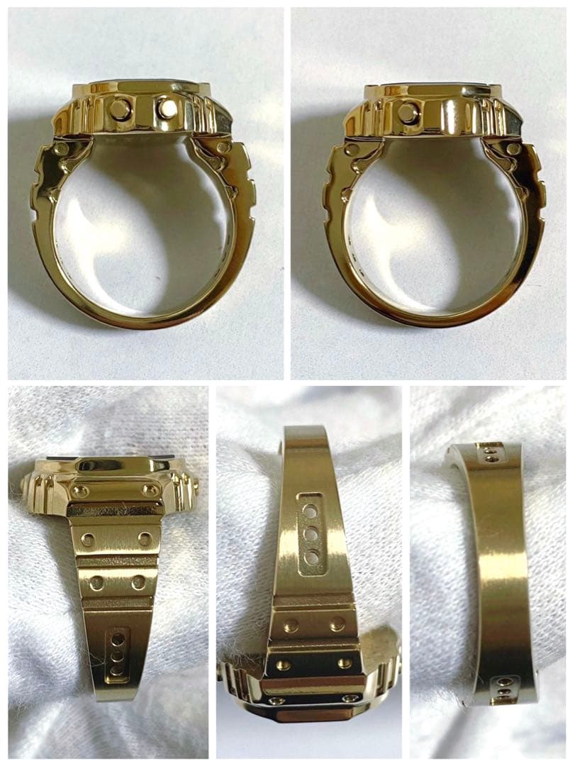 CASIO リングウォッチ CRW-001G-9JR Gショック 難あり