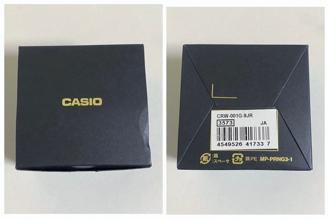 CASIO リングウォッチ CRW-001G-9JR Gショック 難あり