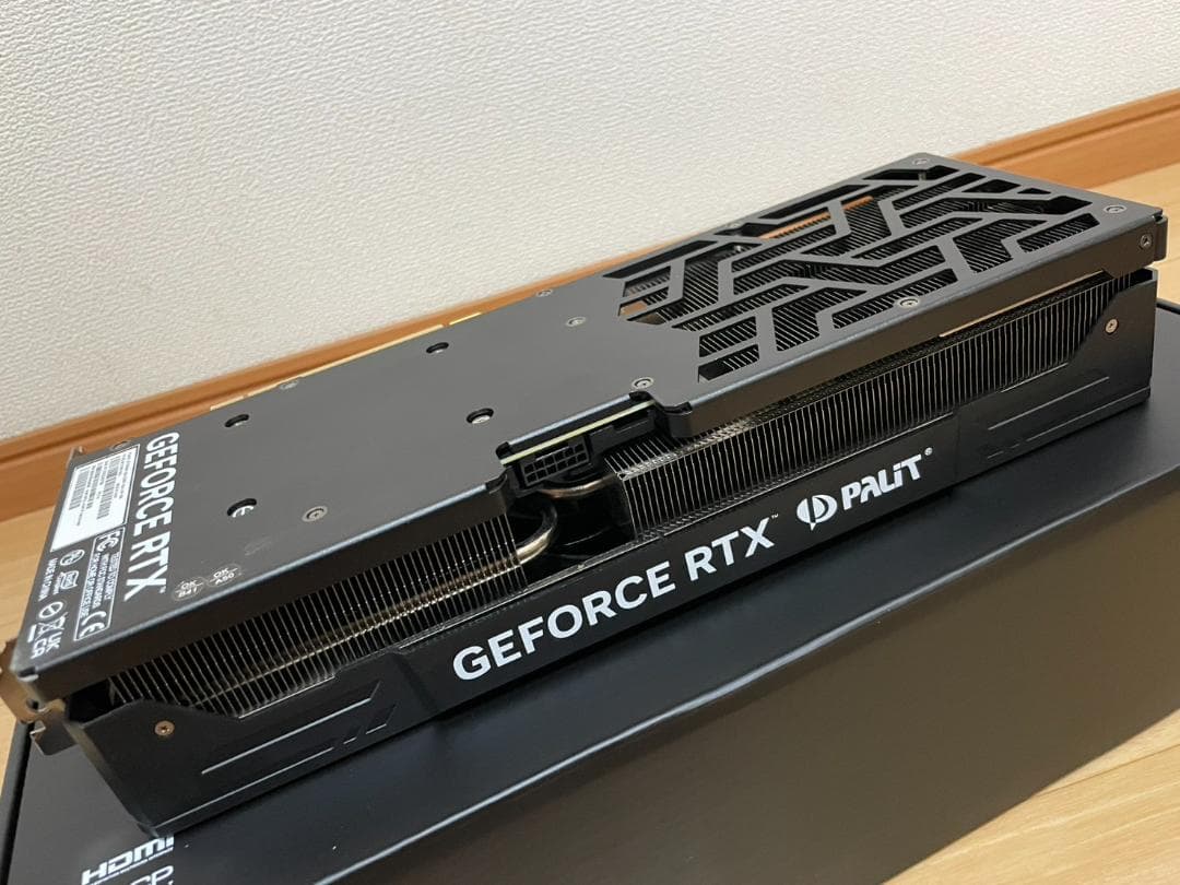 グラフィックボード・グラボ・ビデオカード Palit GeForce RTX4070ti 12GB JetStream