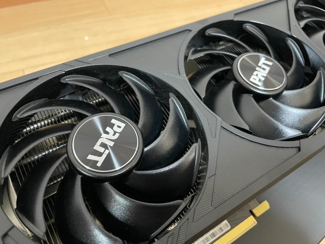 グラフィックボード・グラボ・ビデオカード Palit GeForce RTX4070ti 12GB JetStream
