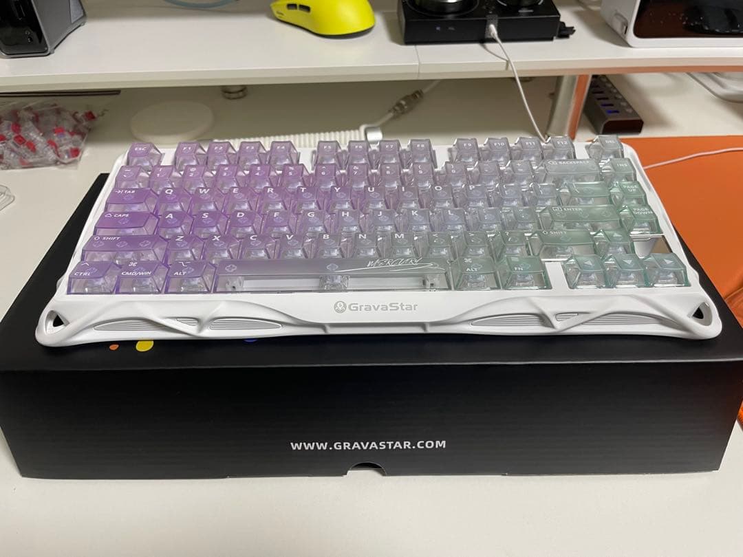 GravaStar Mercury K1 Lite - クリスタルオーロラ