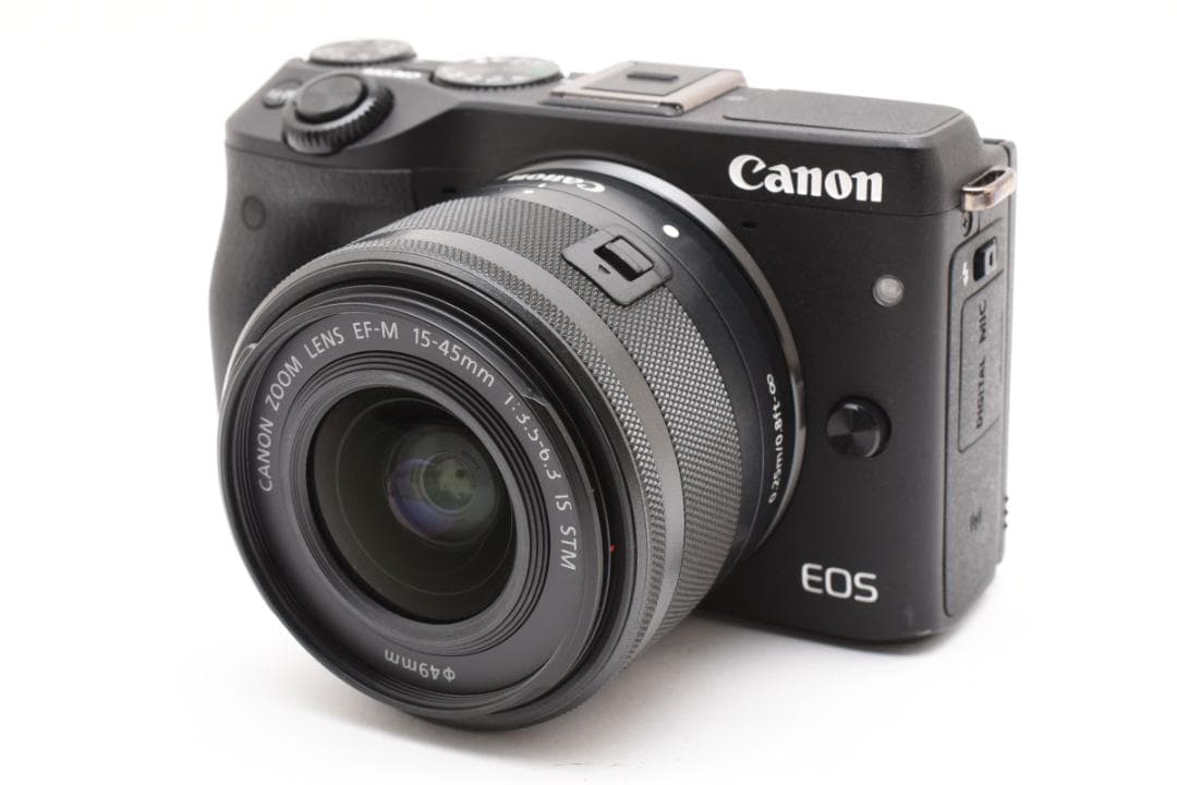 Canon キヤノン EOS M3 ミラーレスカメラ レンズ付き