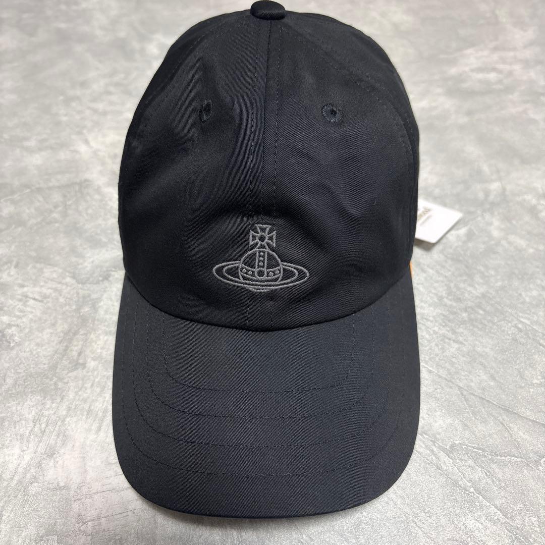 Vivienne Westwood ブラック ベースボールキャップ