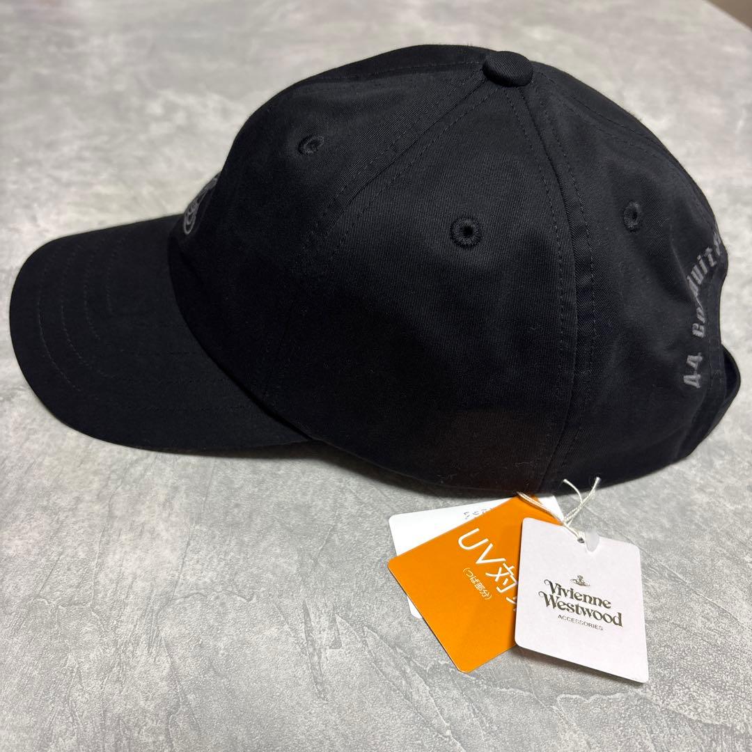 Vivienne Westwood ブラック ベースボールキャップ