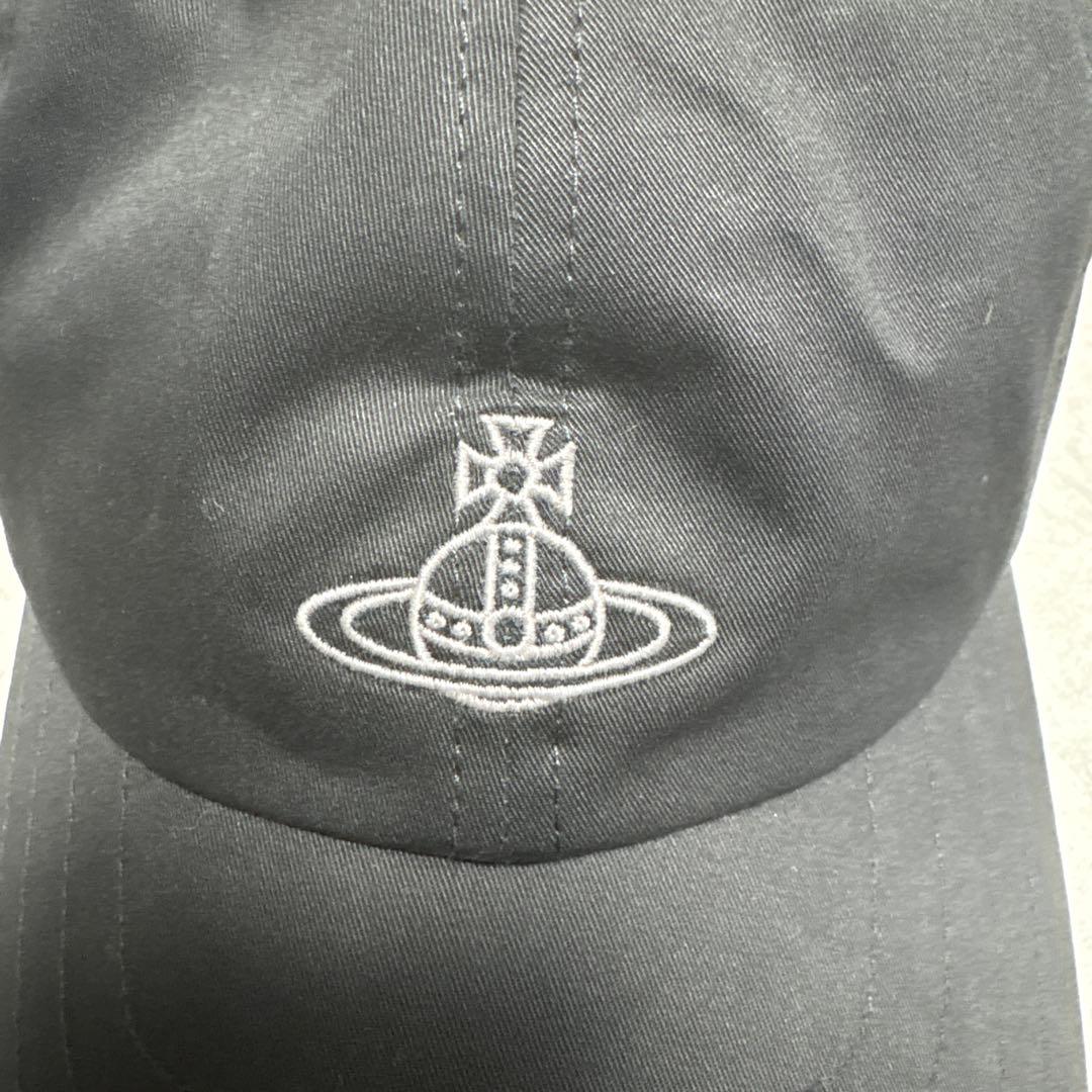 Vivienne Westwood ブラック ベースボールキャップ