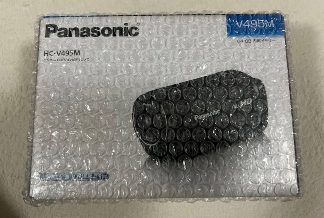 新品未開封　Panasonic HC-V495M フルHDビデオカメラ