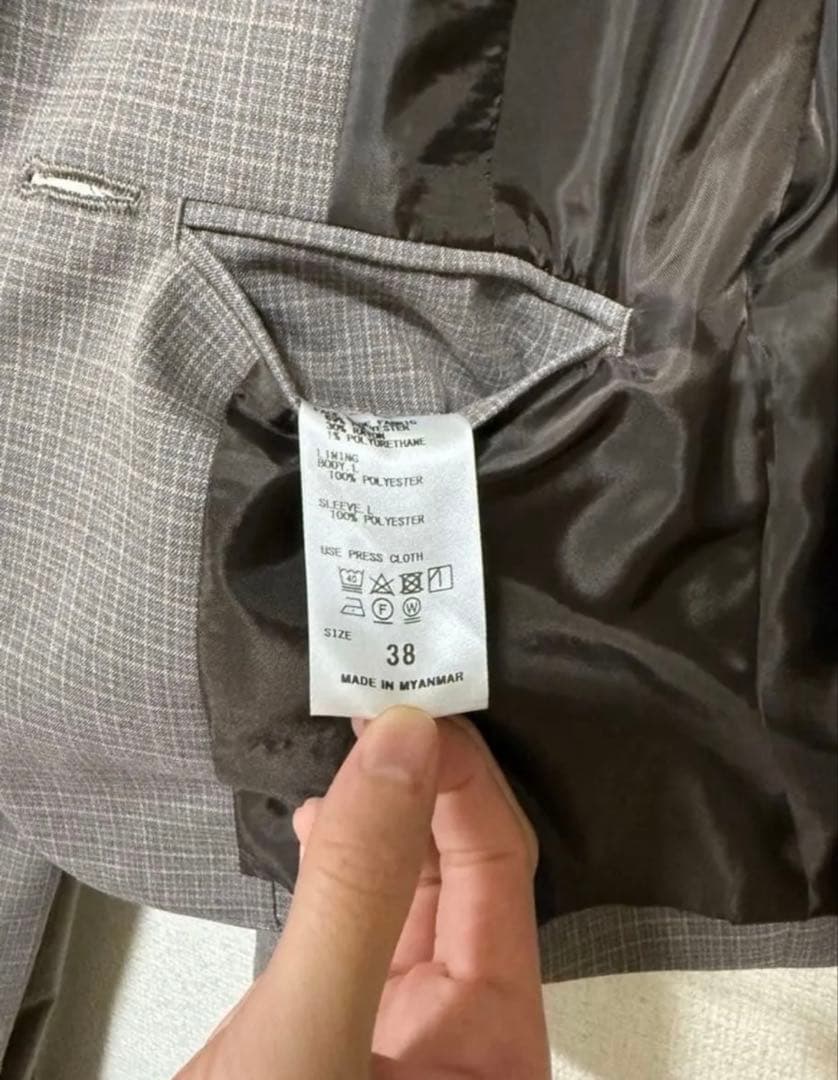 スーツスクエア　レディーススーツM上下セット THE SUIT COMPANY