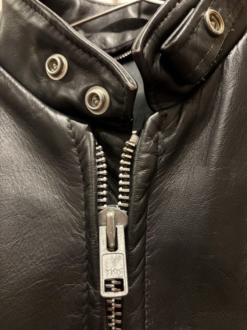 美品　schott ショット 641 38シングルライダースジャケット 本革