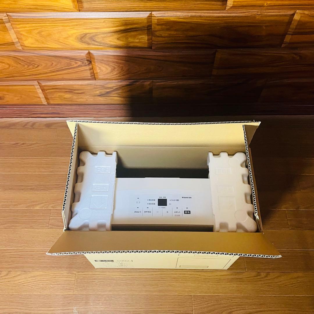 新品未使用 大阪ガス 都市ガス 13A ガスファンヒーター 140-5902