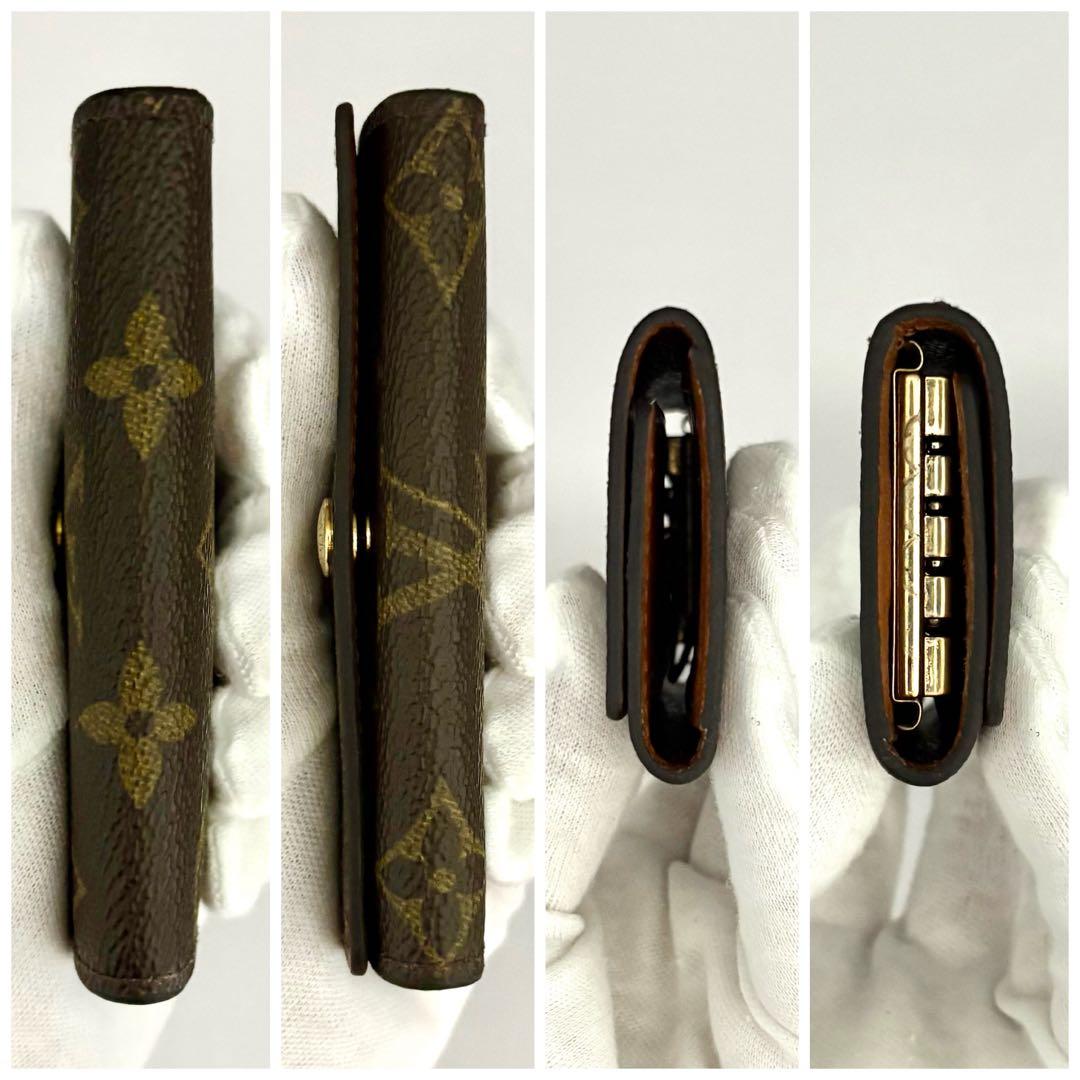 極美品✨本日限定価格❣️ルイヴィトン　4連キーケース　モノグラム