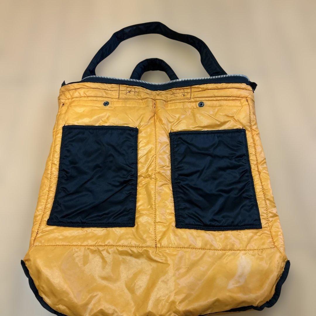 PORTER ブラック　ナイロンショルダーバッグ