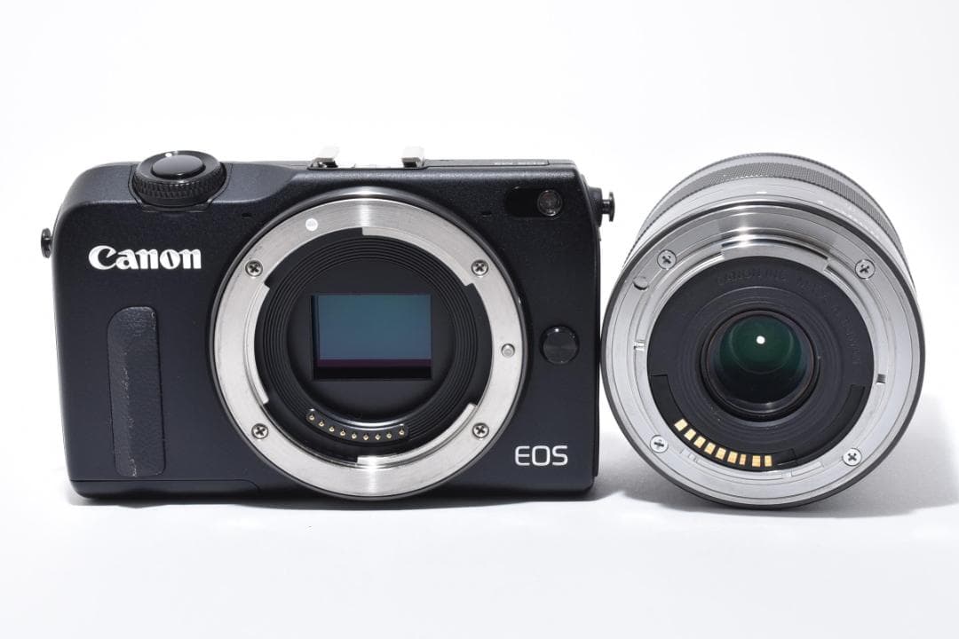 Canon キャノン EOS M2 ミラーレス一眼カメラボディ+レンズ