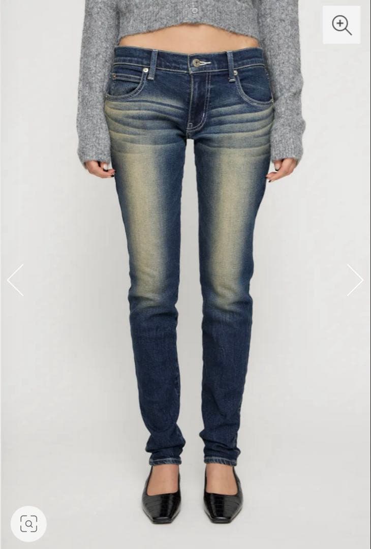 CLASSIC LOW WAIST SKINNY デニム 25inch