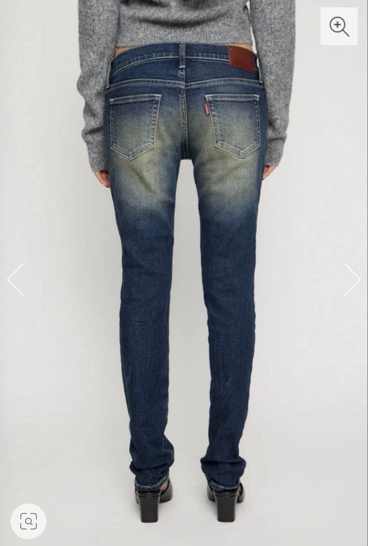 CLASSIC LOW WAIST SKINNY デニム 25inch