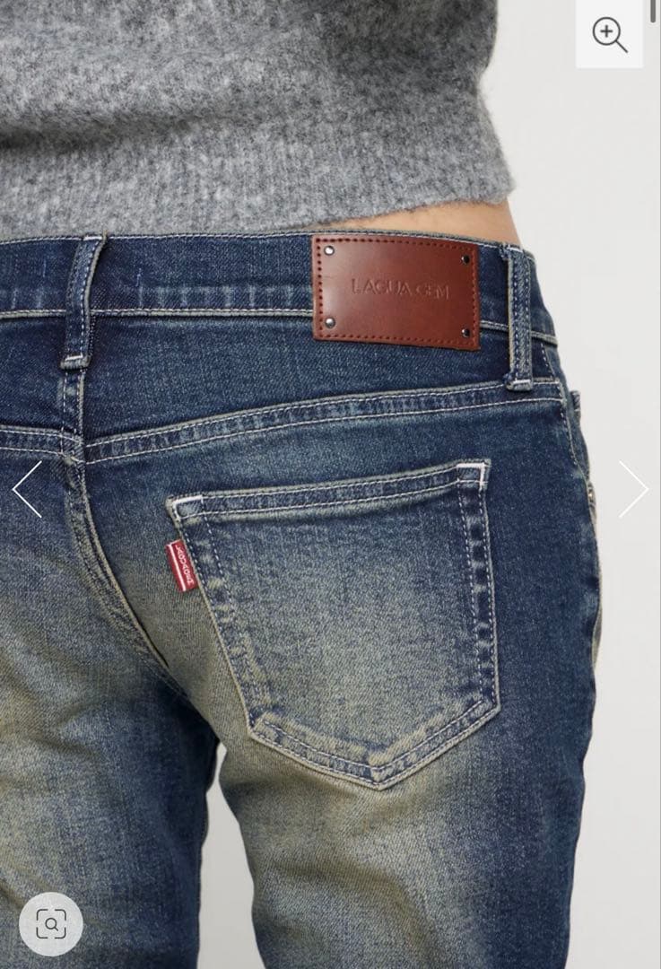 CLASSIC LOW WAIST SKINNY デニム 25inch