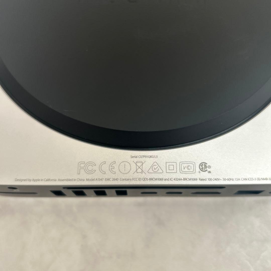 Apple Mac mini Late 2014 16GB 本体と電源ケーブル