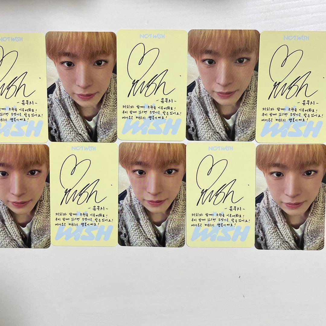 NCTWISH ユウシ　フォトブックver トレカ10枚　フォト　ポスター2種