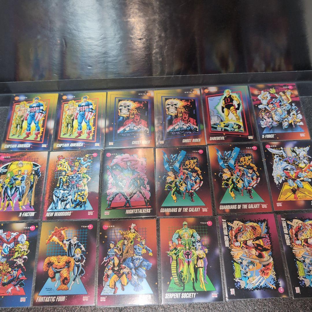 MARVEL 1992 トレーディングカード まとめ メルカリ便