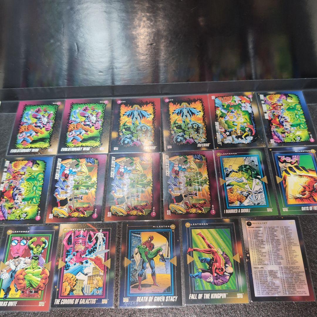 MARVEL 1992 トレーディングカード まとめ メルカリ便