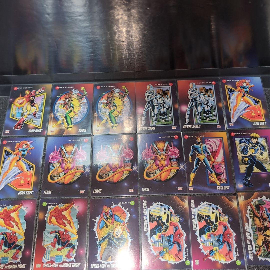 MARVEL 1992 トレーディングカード まとめ メルカリ便