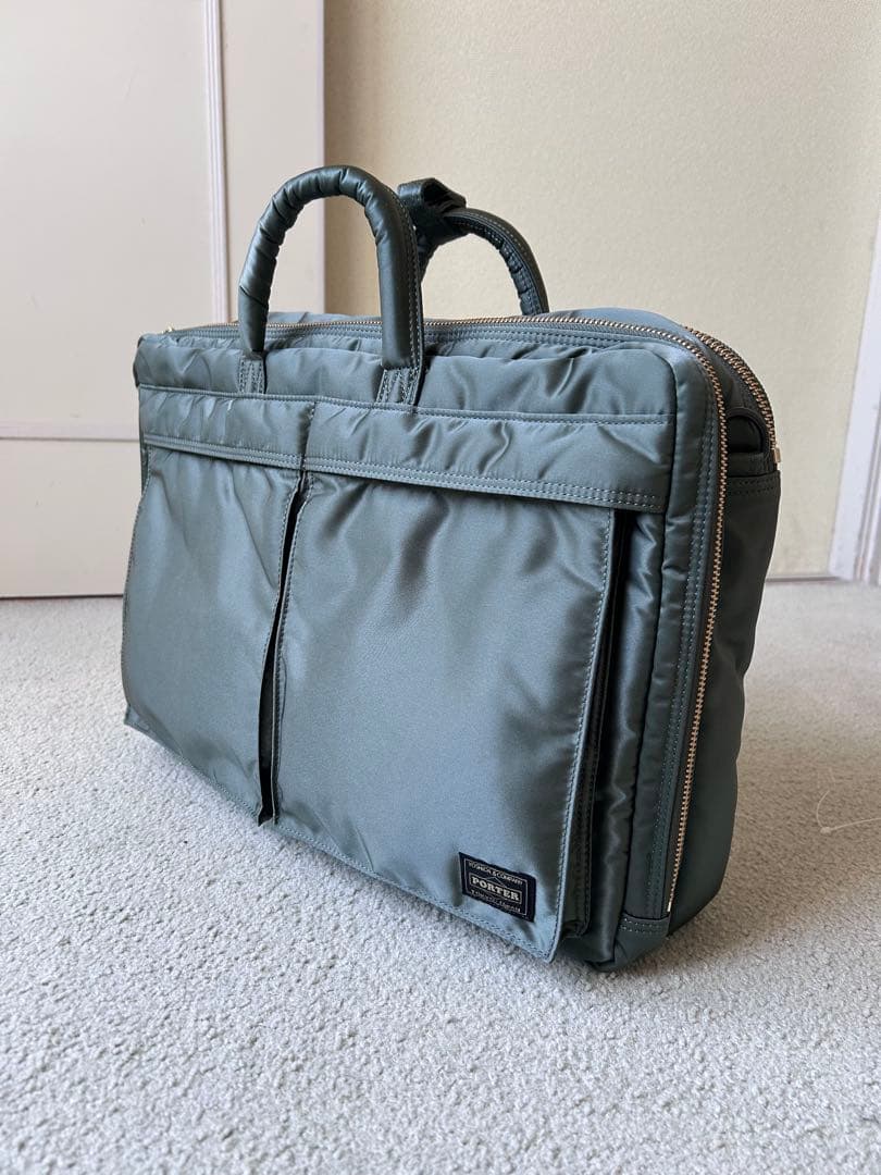 新品 PORTER / TANKER 3WAY DOCUMENTBAGWzip