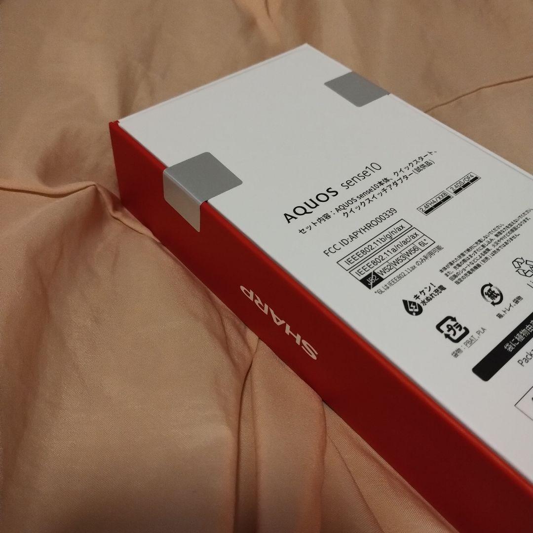 未開封　SHARP AQUOS sense10 ペールピンク 8GB/256GB