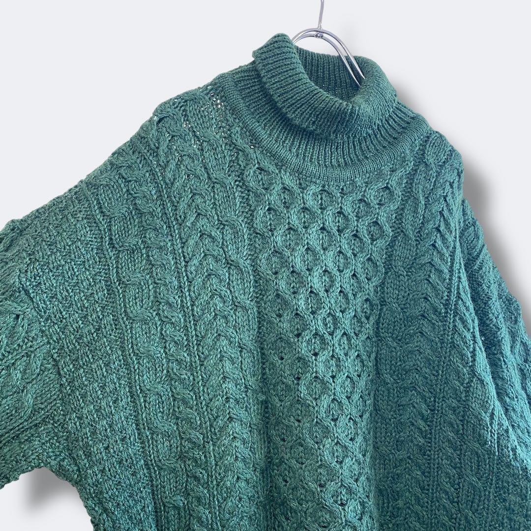 3点¥10,000 ビンテージ 古着 卸 レトロ アイルランド製 ウールニット