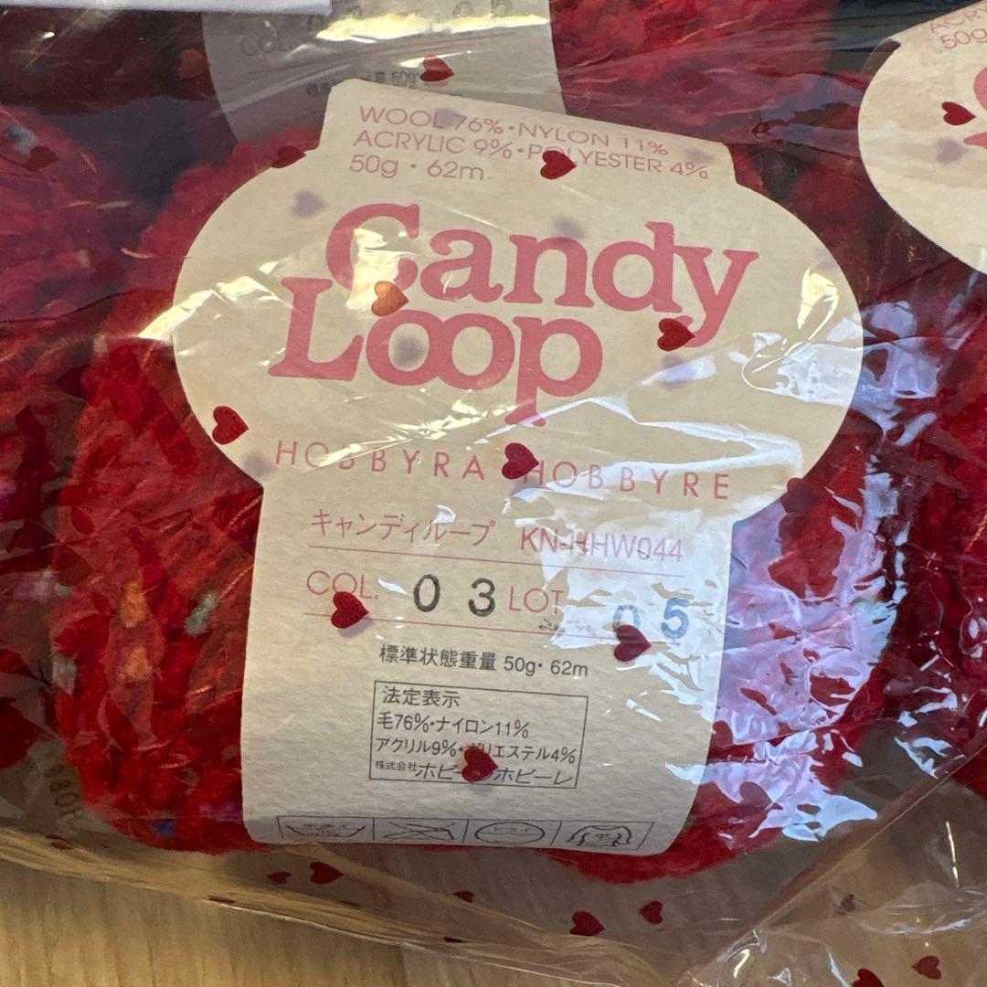 お値下げ ホビーラホビーレ 子供コートキット Candy Loop 毛糸