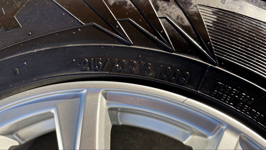 16インチ スタッドレスタイヤセット 5スポーク