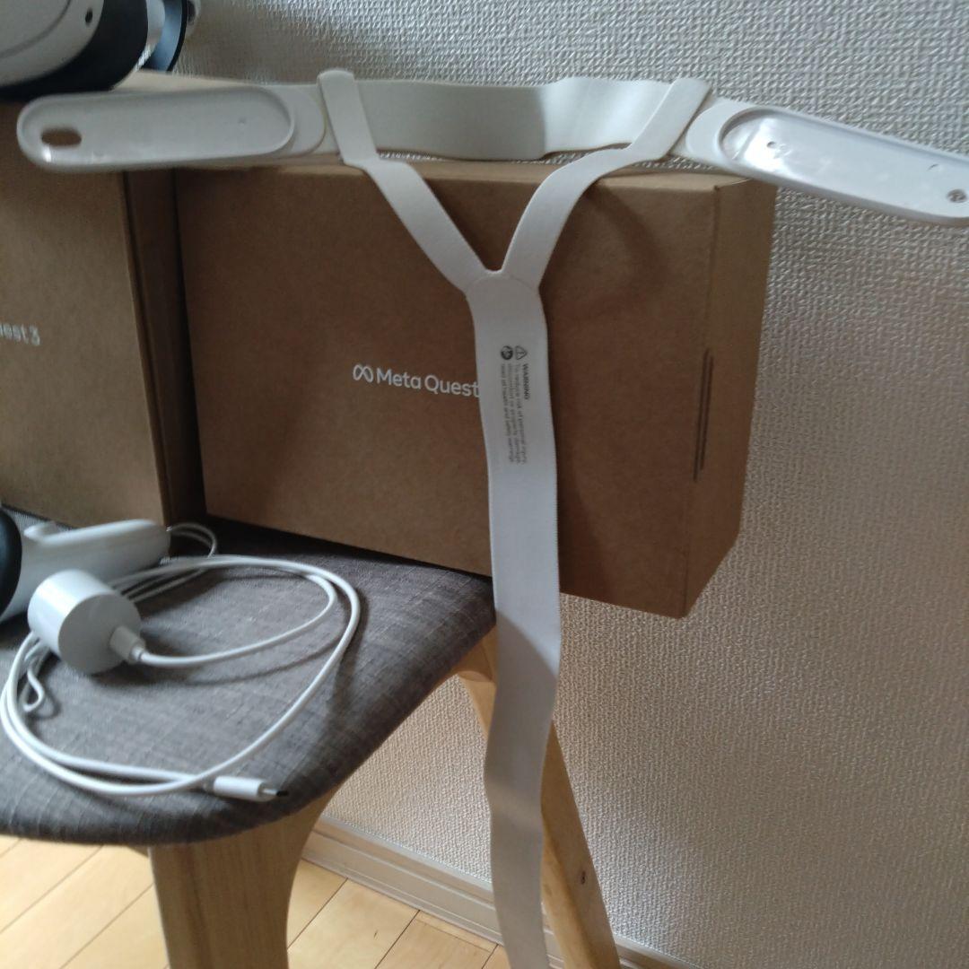  Quest 3 512GB　メタクエスト3　VRヘッドストラップ付き