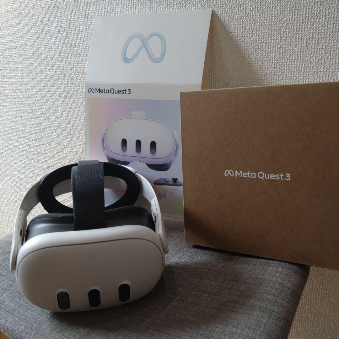  Quest 3 512GB　メタクエスト3　VRヘッドストラップ付き