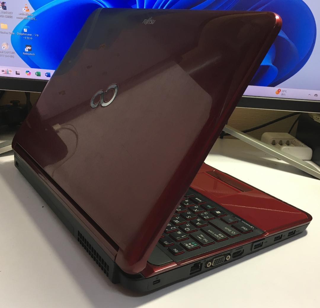 富士通FMV LIFEBOOK AH77/H Windows11